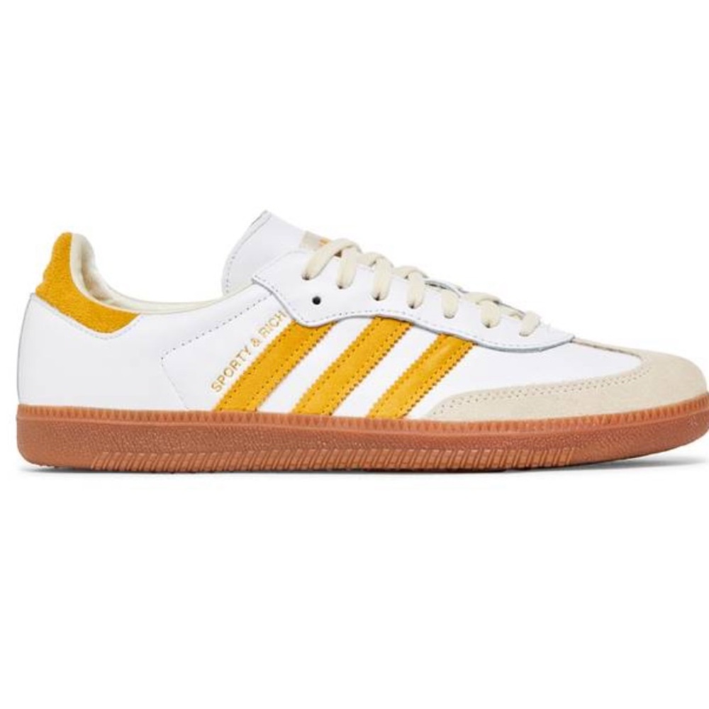 Samba x Sporty & Rich ‘White Bold Gold’